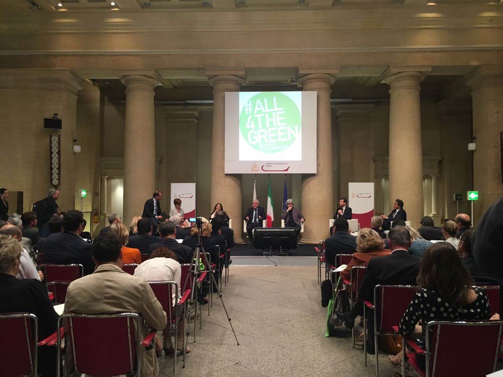#ALL4THEGREEN announced in Rome on May 29th, 2017.