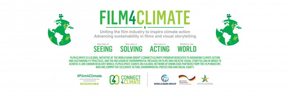 Film4Climate, uniting the film industry to inspire climate action.