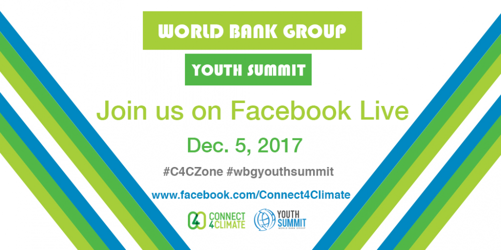 World bank Group Youth Summit - Connect4Climate