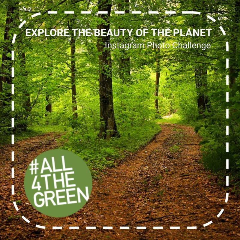 Explore the beauty of the planet, Photo4Climate Instagram Photo Challenge, #All4theGreen