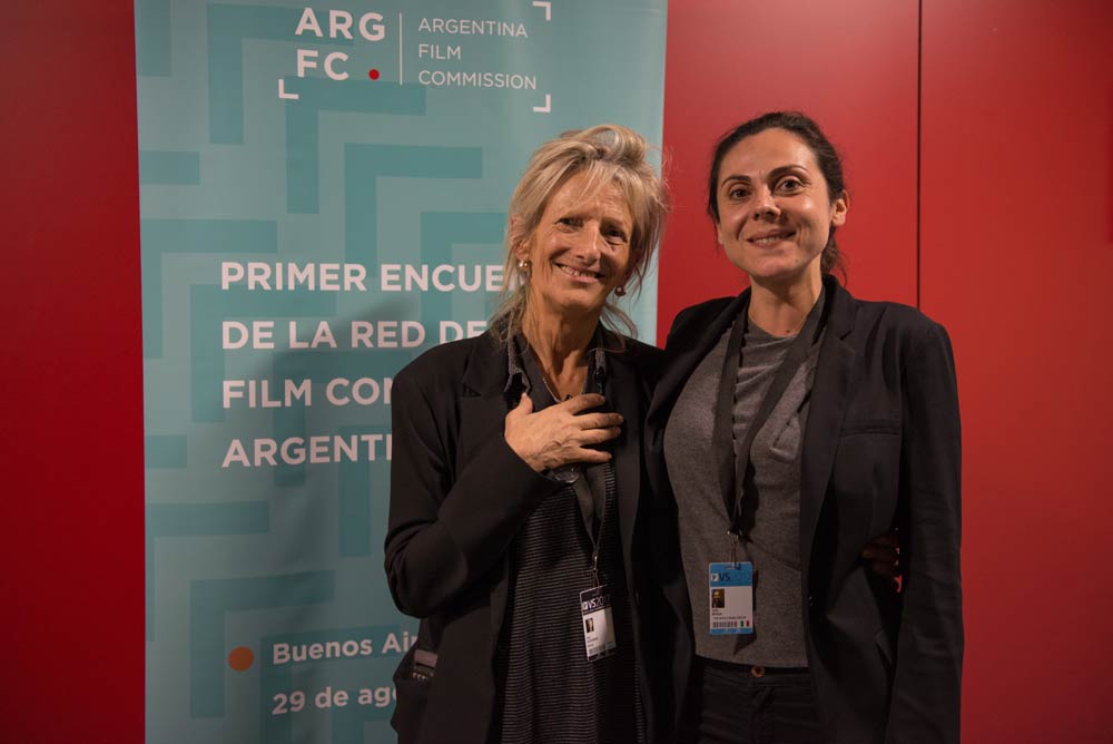 Giulia Braga, Film4Climate Coordinator, Ana Aizenberg, Executive Director, Argentina Film Commission