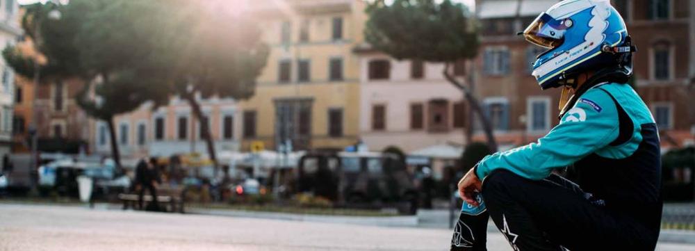 Luca Filippi, professional Formula E Driver. Photo Credit: FIA Formula E