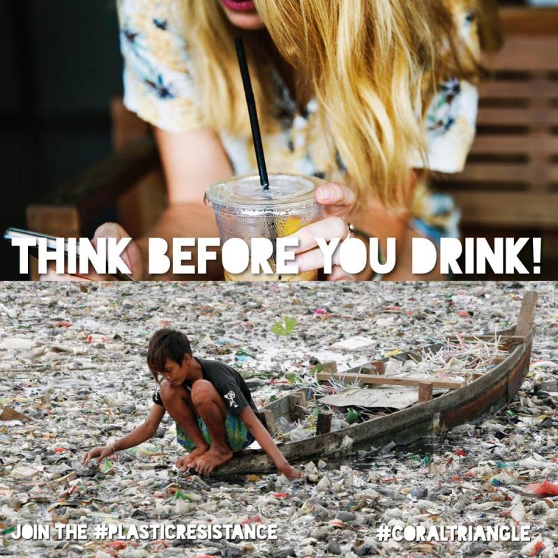 Think before your drink - The Coral Triangle