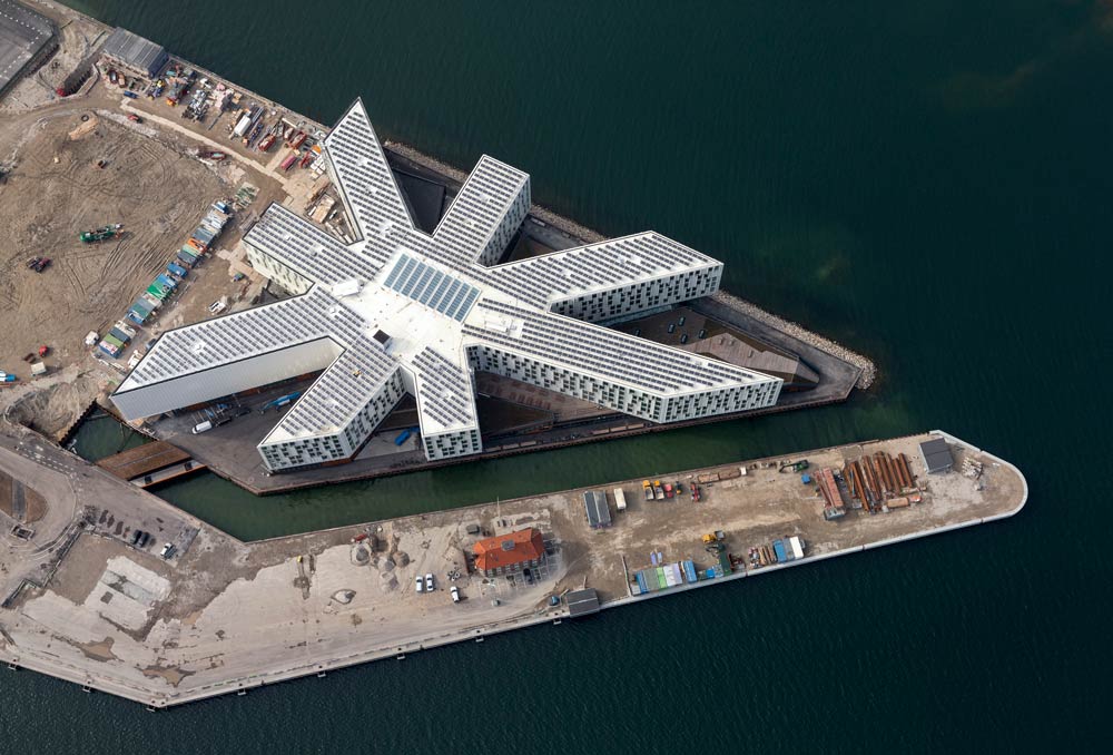 UN City Copenhagen Aerial View.
