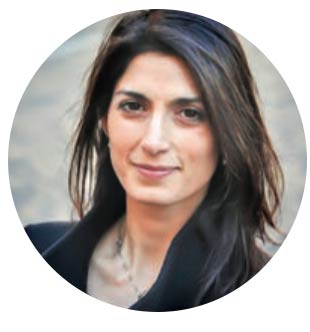 Virginia Raggi, the Mayor of Rome