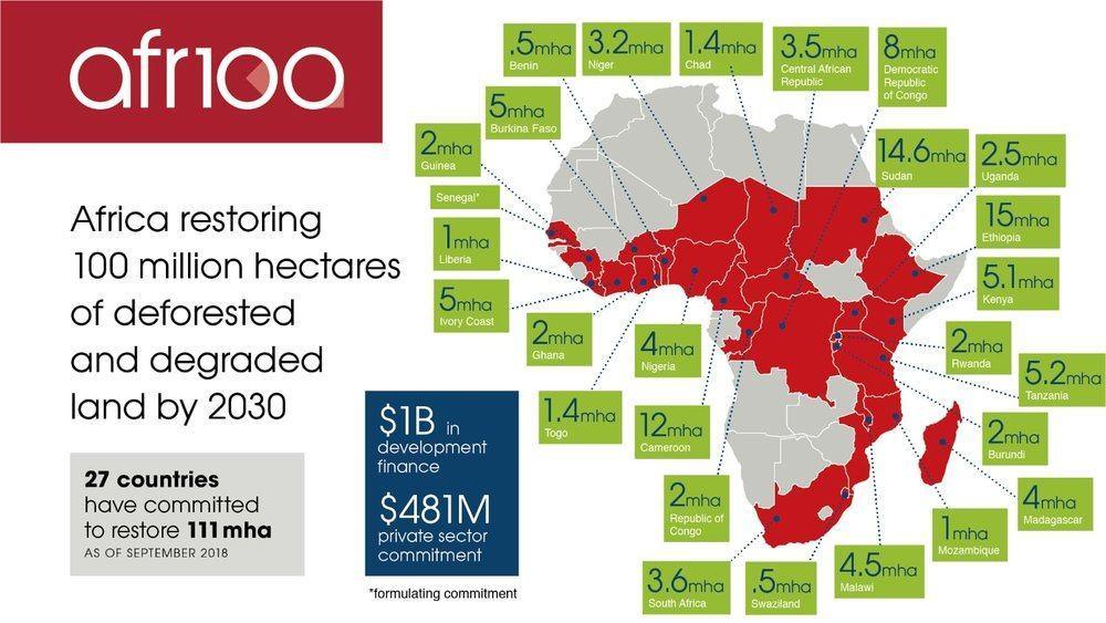 27 African countries commit to restore 111 million hectares of degraded land by 2030