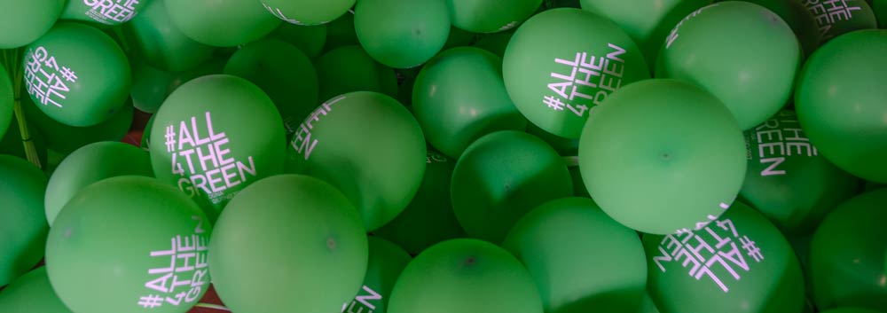 All4TheGreen balloons, Photo Credit: Riccardo Savi