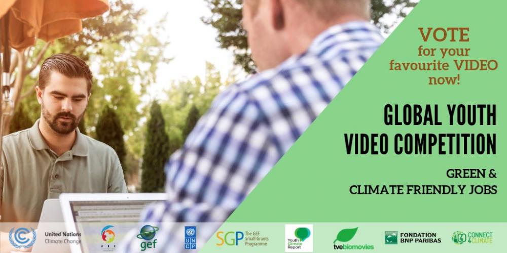 Green and climate friendly jobs - Global Youth Video Competition 2018