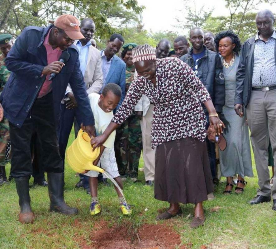 Kenya's panting day with President Uhuru Kenyatta