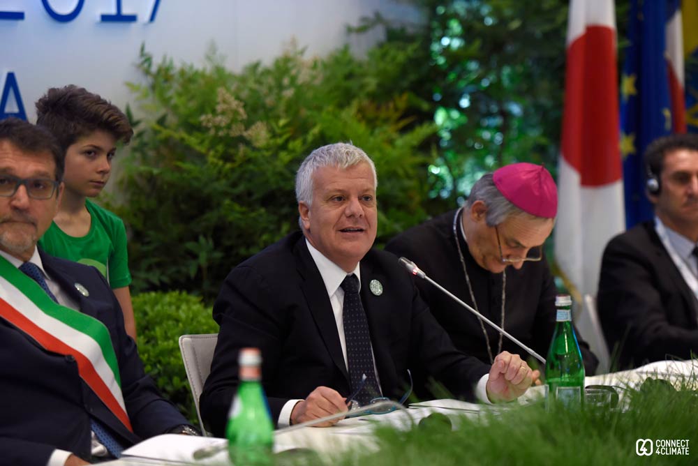Gian Luca Galletti, Italian Minister for Environment, Land and Sea