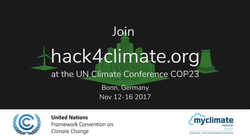 Join Hack4Climate at COP23