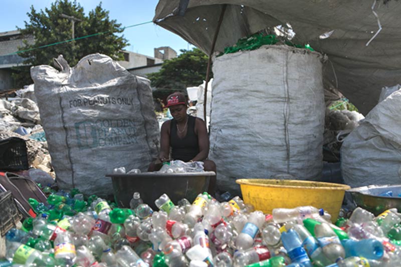 Cleaning our Oceans of Plastic, Solving Extreme Poverty and Reducing Emissions of Global Supply Chains, Haiti, Southeast Asia, UNFCCC