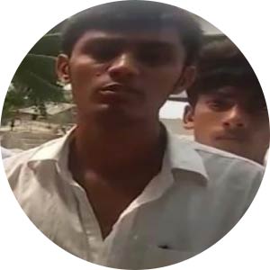 One student of class six of Char Momtaj High School