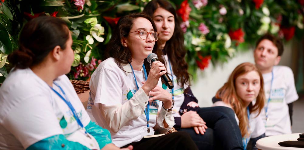 Taking on climate change is young generation’s biggest opportunity. Photo Credits: Kaia Rose/Connect4Climate