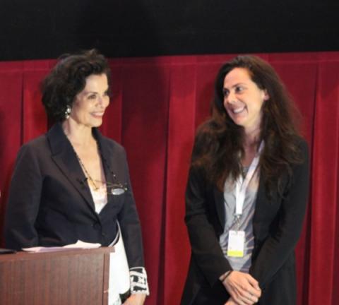 Bianca Jagger, Founder and President of the Bianca Jagger Human Rights Foundation, announced Film4Climate Ambassador at FICG in L.A.