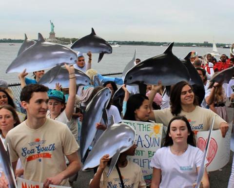 March for the Oceans at the Oceans Conference in New York, June 5-8, 2017