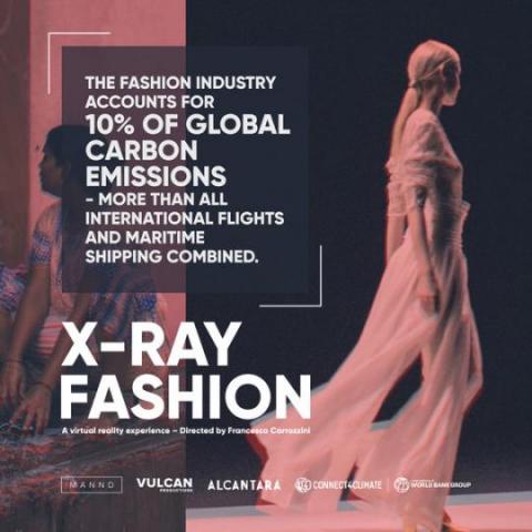 The fashion industry is estimated to be responsible for 10% of global carbon emissions.