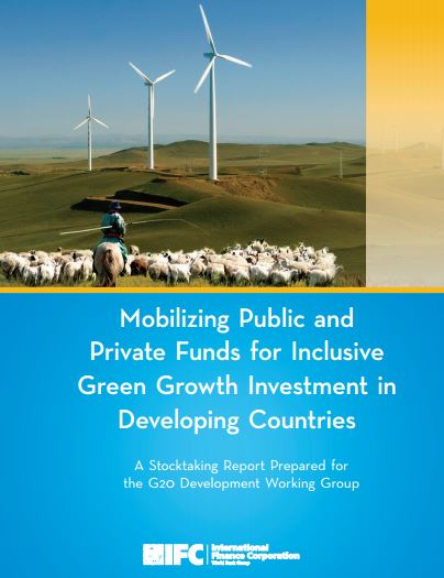 Green Growth investment in developing countries