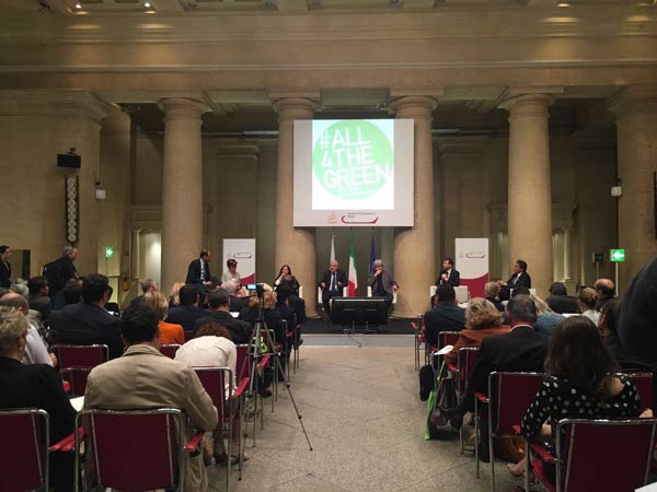 #ALL4THEGREEN: A new alliance among institutions, NGOs and the private sector