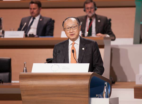 High-Level Session Opening Remarks by World Bank Group President Jim Yong Kim